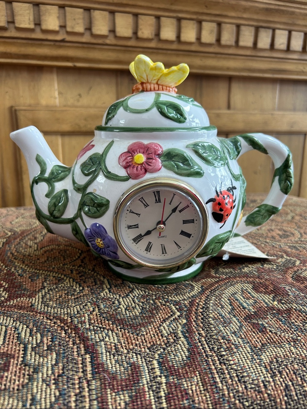NWT Style-Eyes by Baum Brothers ladybug. Butterfly teapot